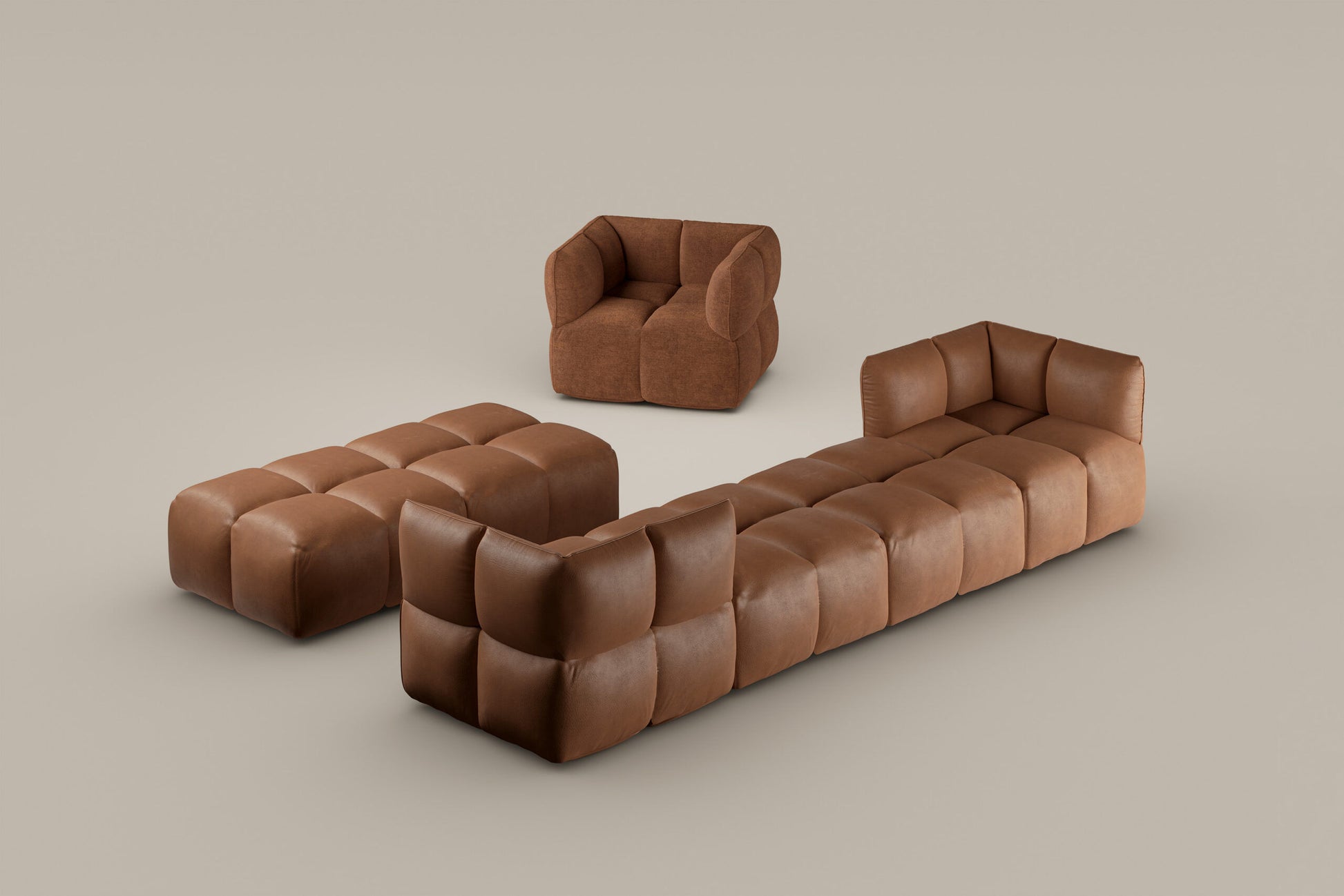 Modular design sofa Brik | Bonaldo