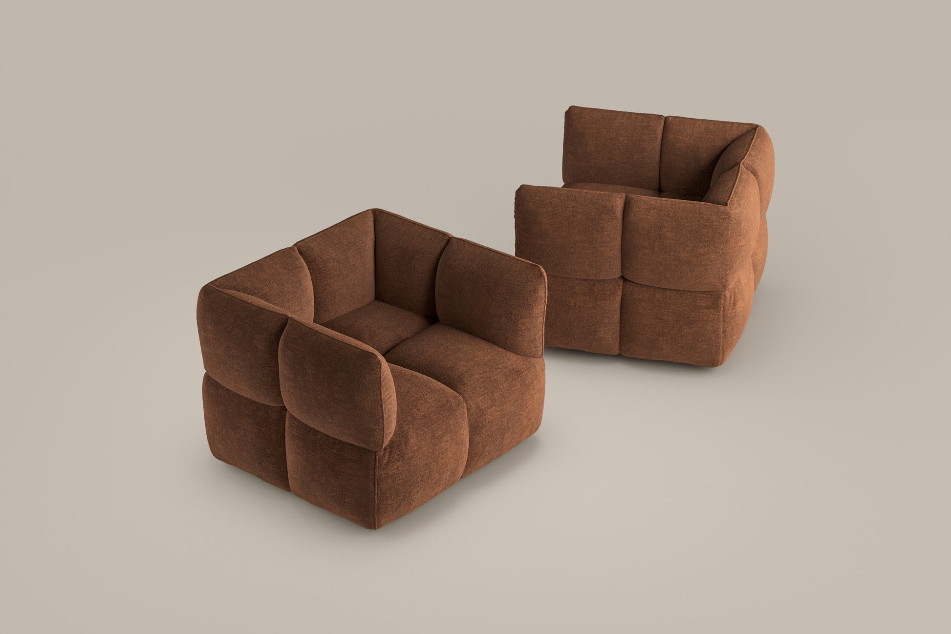 Modular design sofa Brik | Bonaldo