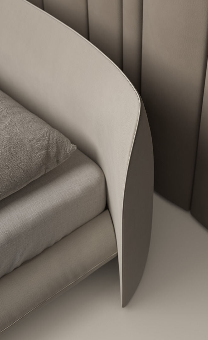 Modern Design Double Bed Nubo by Bonaldo