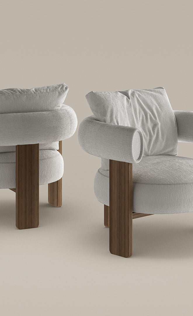 Elegant armchair Bull | Bonaldo