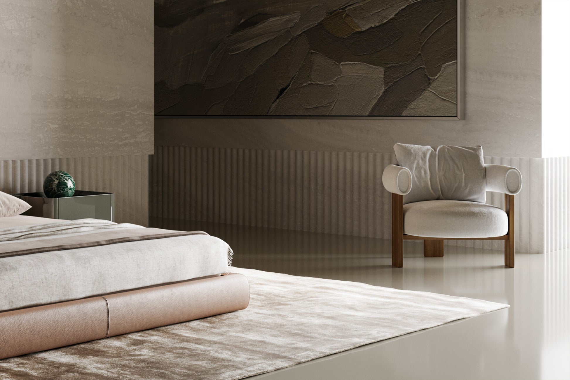 Elegant armchair Bull | Bonaldo