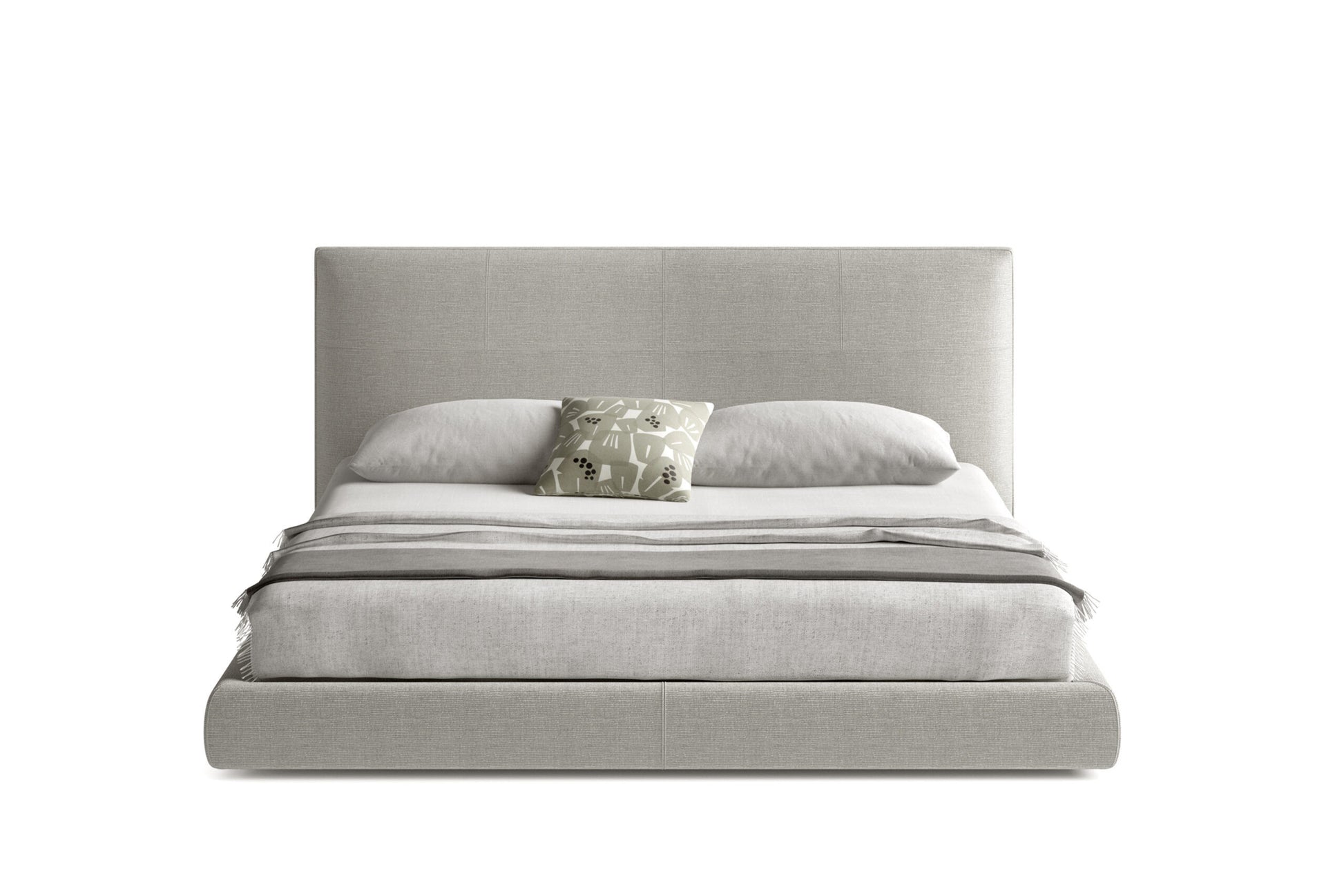 Oris: fabric or leather double bed - Bonaldo | Bonaldo