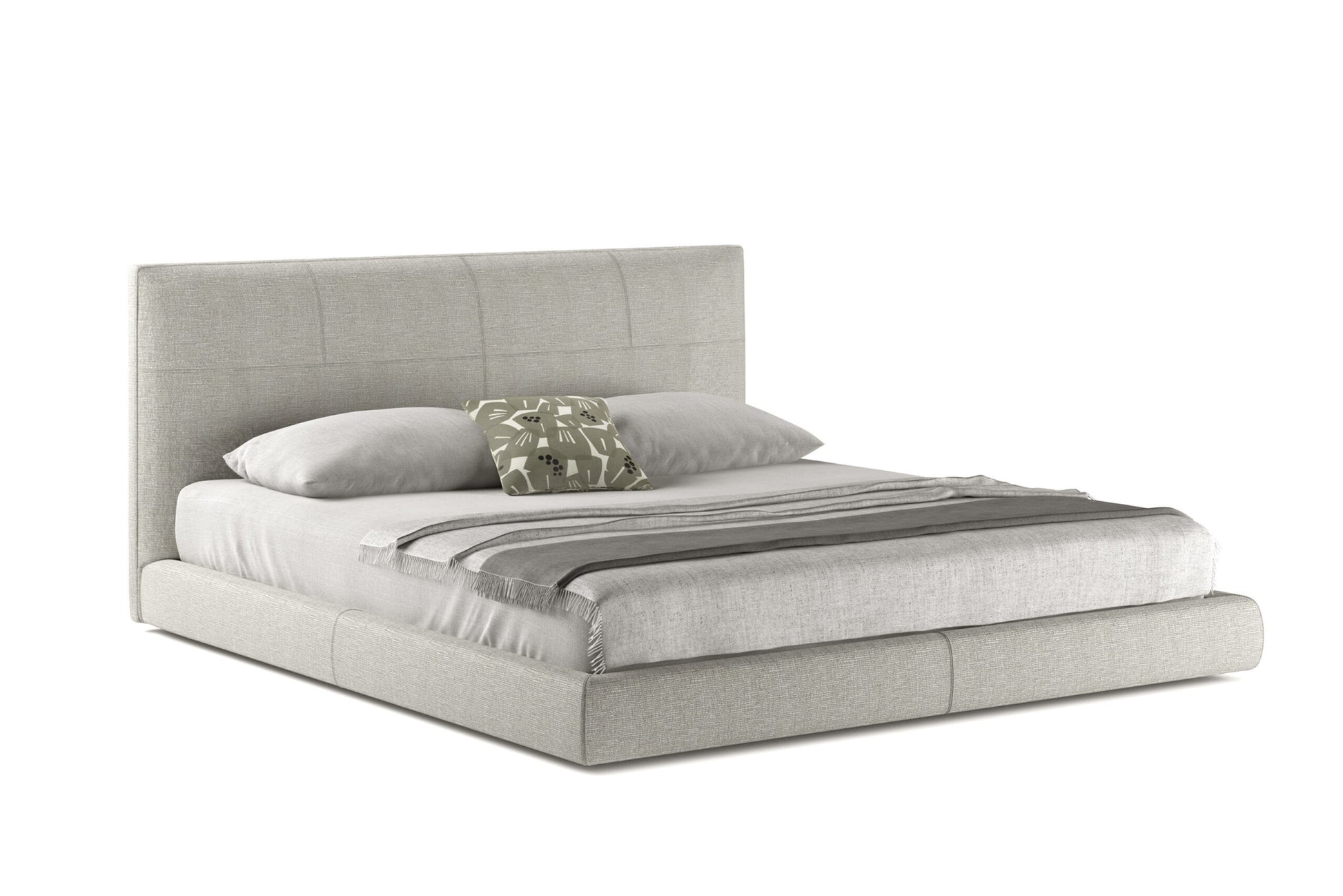 Oris: fabric or leather double bed - Bonaldo | Bonaldo
