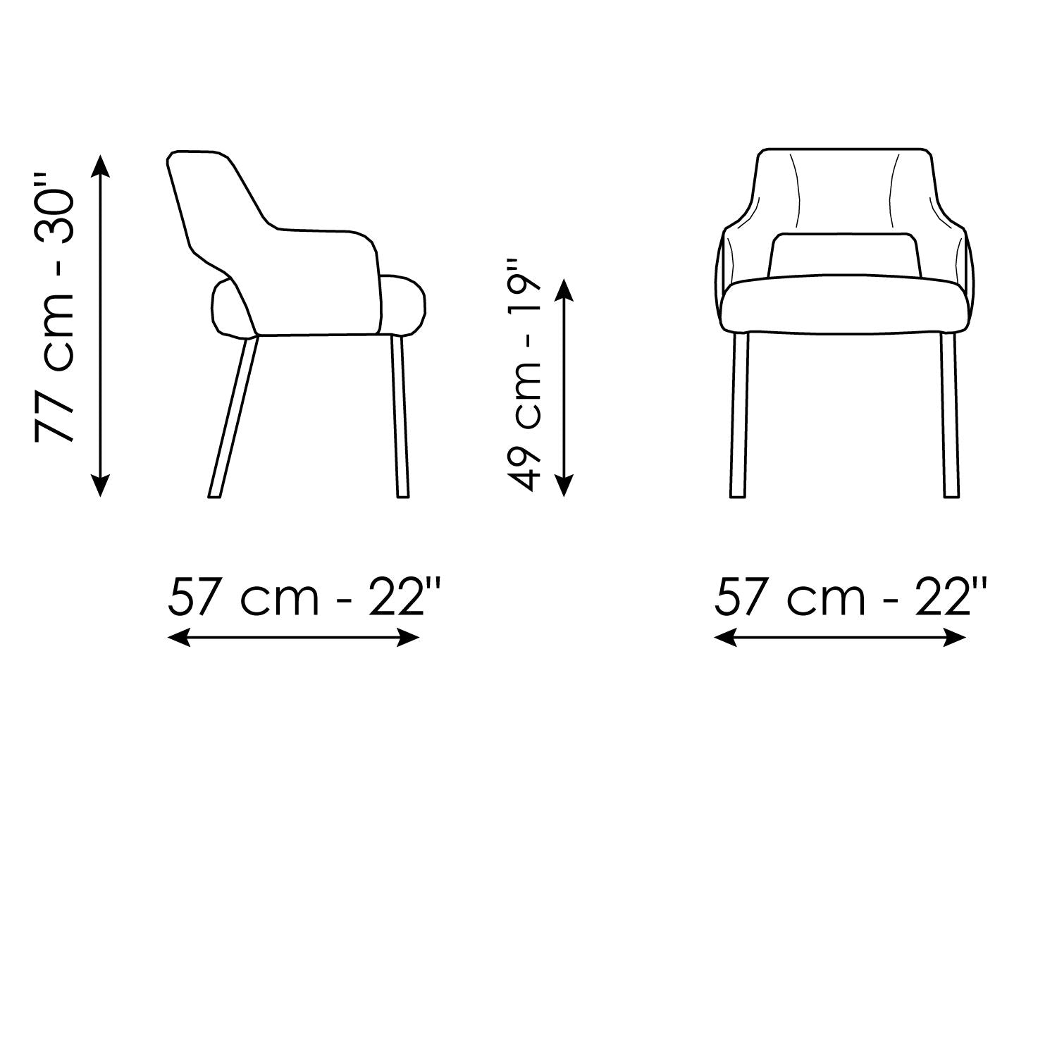 Leather Or Fabric Chair Mask Miss Mask