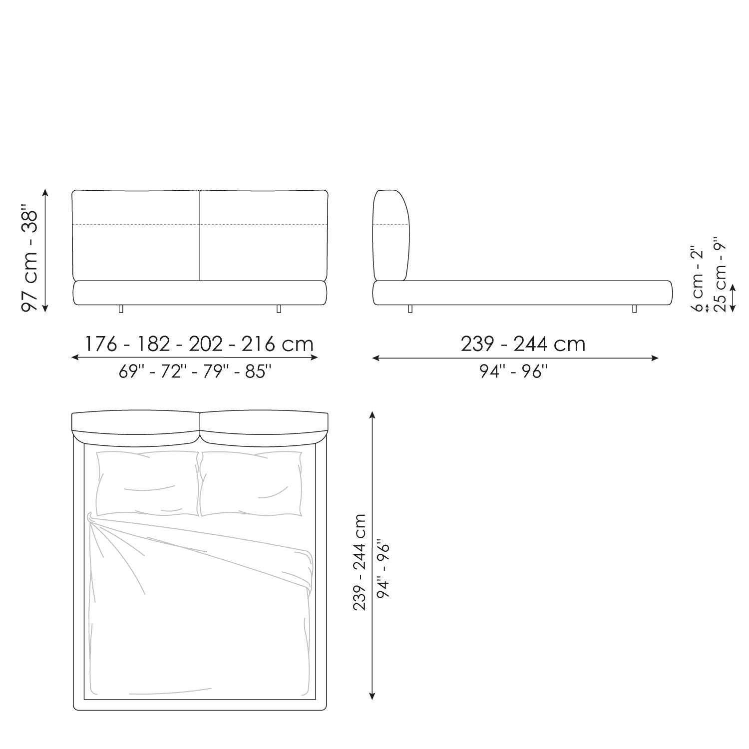 Belloalto bed