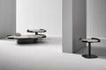 Gem - Modular coffee tables glass ceramic | Bonaldo