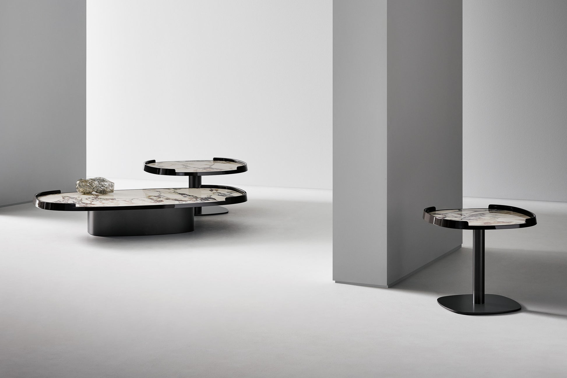 Gem - Modular coffee tables glass ceramic | Bonaldo