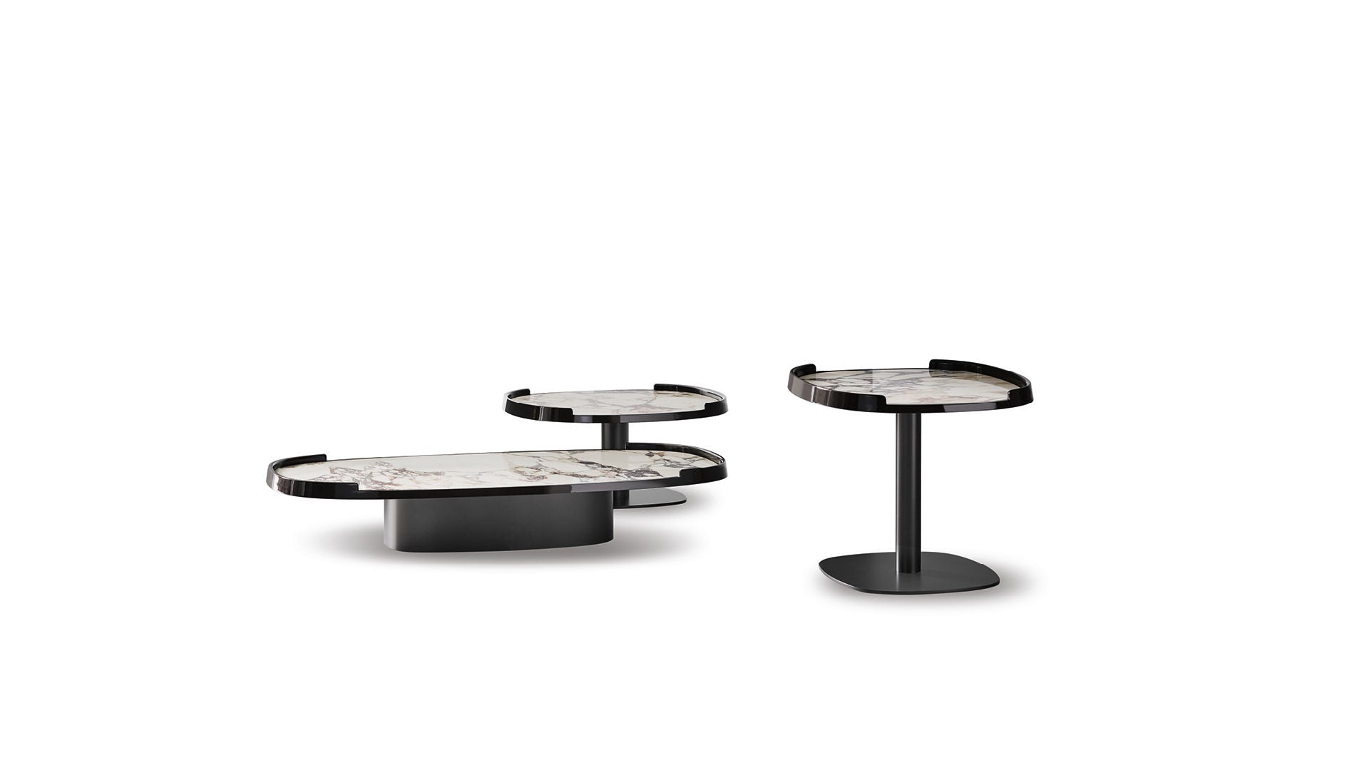 Gem - Modular coffee tables glass ceramic | Bonaldo