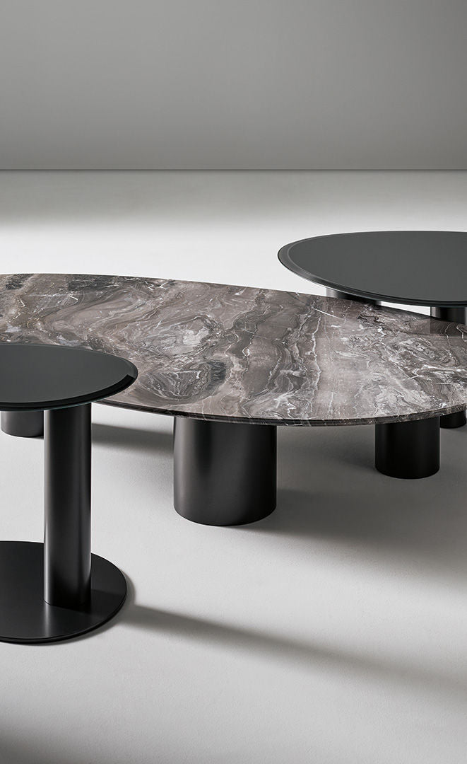 Sasso - Organic shape marble coffee tables | Bonaldo