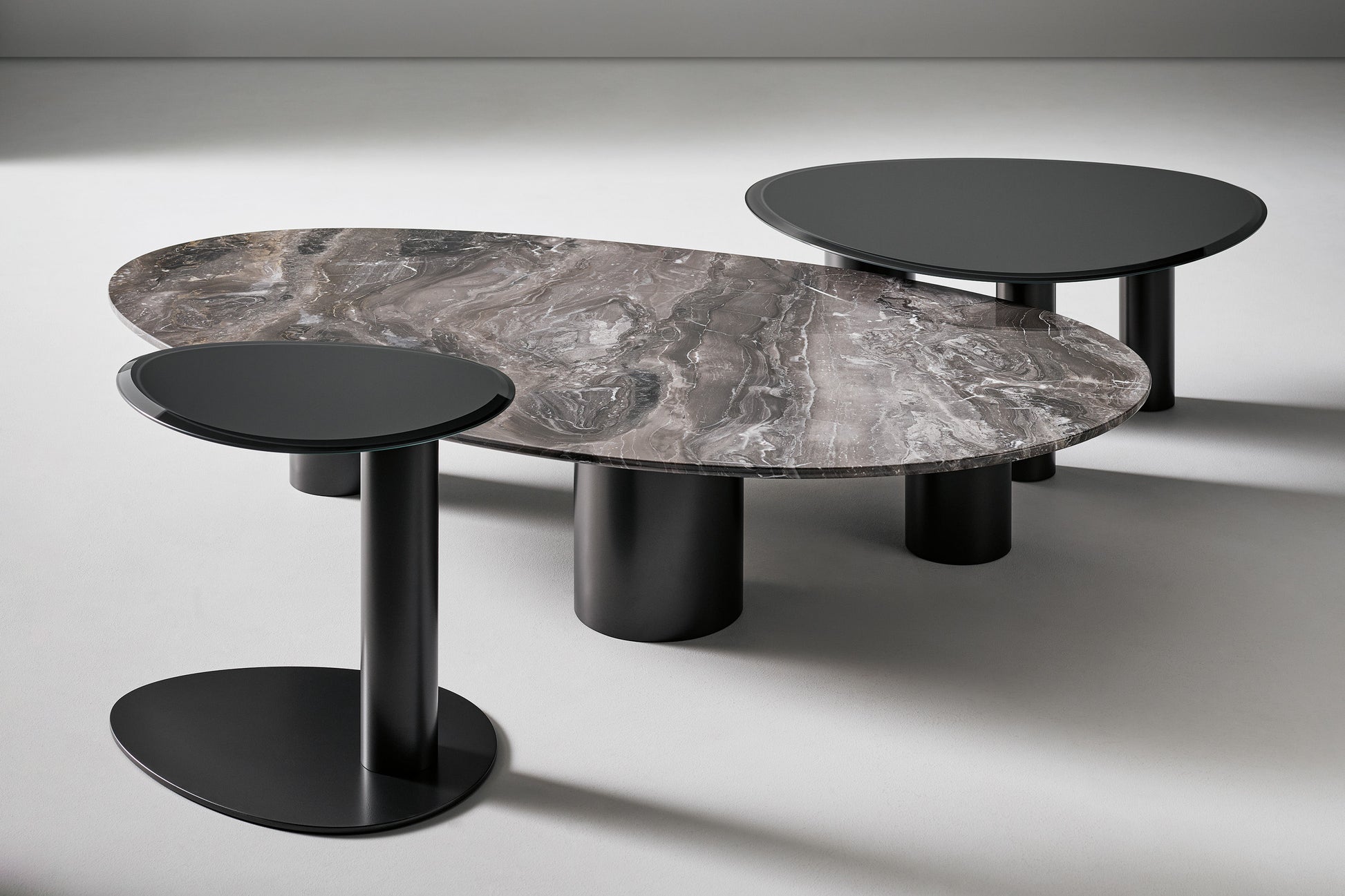 Sasso - Organic shape marble coffee tables | Bonaldo