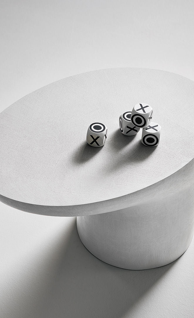 Sloan - Monolithic concrete-effect table | Bonaldo