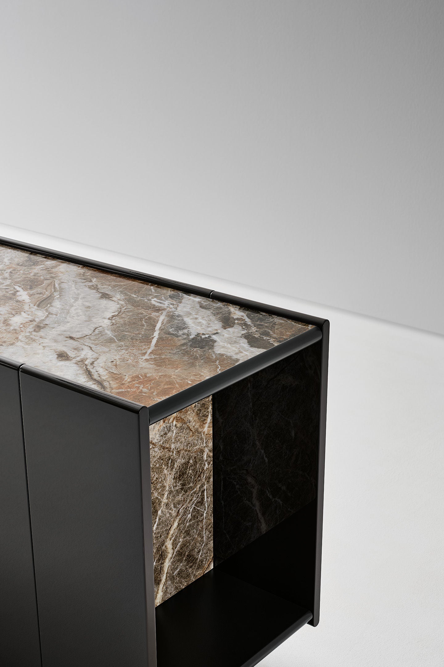 Spy - Modern sideboard open compartments | Bonaldo