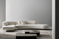 Grant - Curved modular sofa center room | Bonaldo