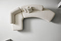 Grant - Curved modular sofa center room | Bonaldo