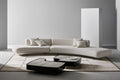 Grant - Curved modular sofa center room | Bonaldo