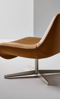 Ellison - Continuous line swivel armchair | Bonaldo