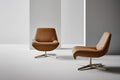 Ellison - Continuous line swivel armchair | Bonaldo