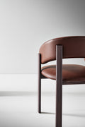 Alpha - Upholstered chair enveloping backrest | Bonaldo