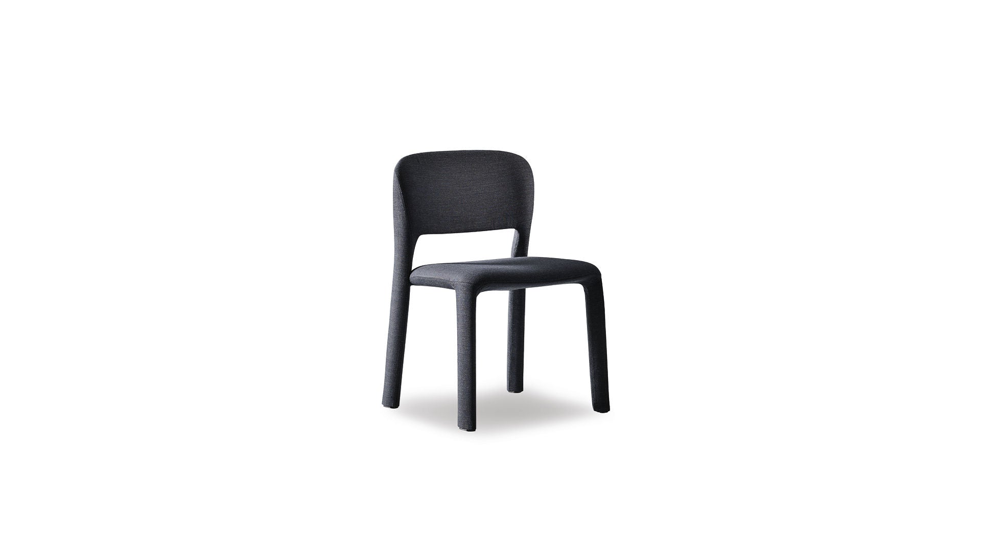 Artemis - Fully upholstered curvilinear chair | Bonaldo