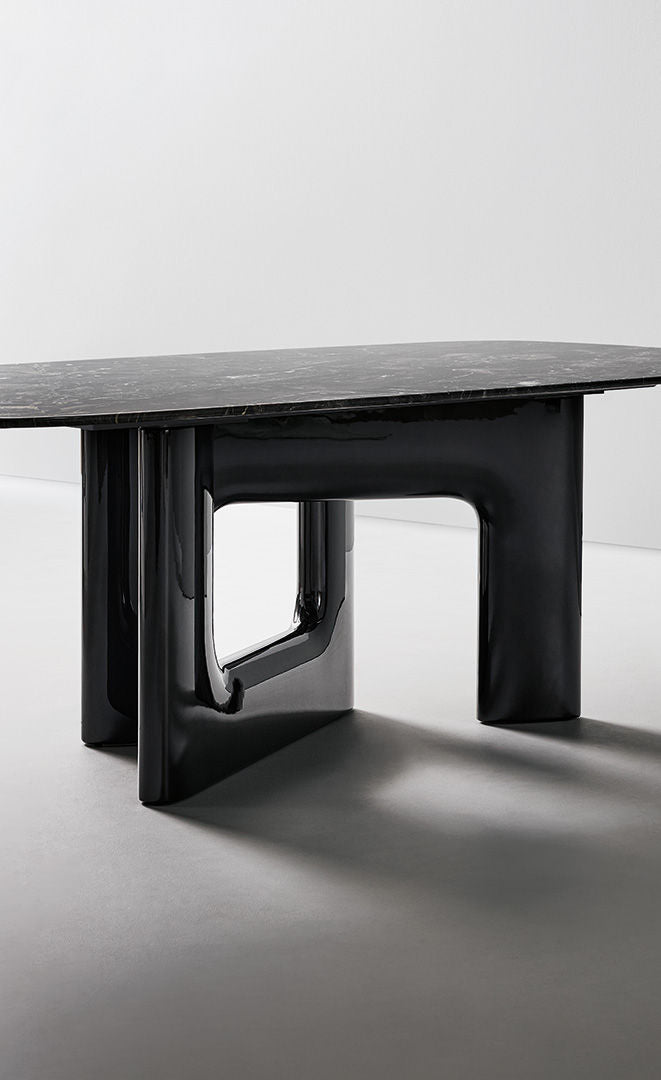 Liaison Sculptural Dining Table Artistic Base