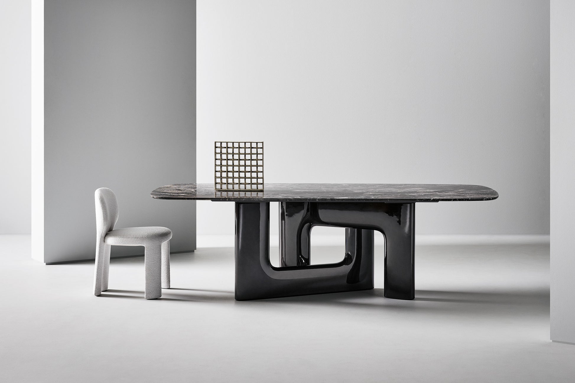 Liaison Sculptural Dining Table Artistic Base