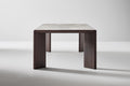 Oshi - Solid wood table with ceramic top | Bonaldo