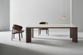 Oshi - Solid wood table with ceramic top | Bonaldo
