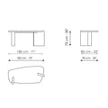 Flatiron: presentational desk or table | Bonaldo