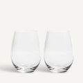 Line Stemless Wine/Tumbler Set 2