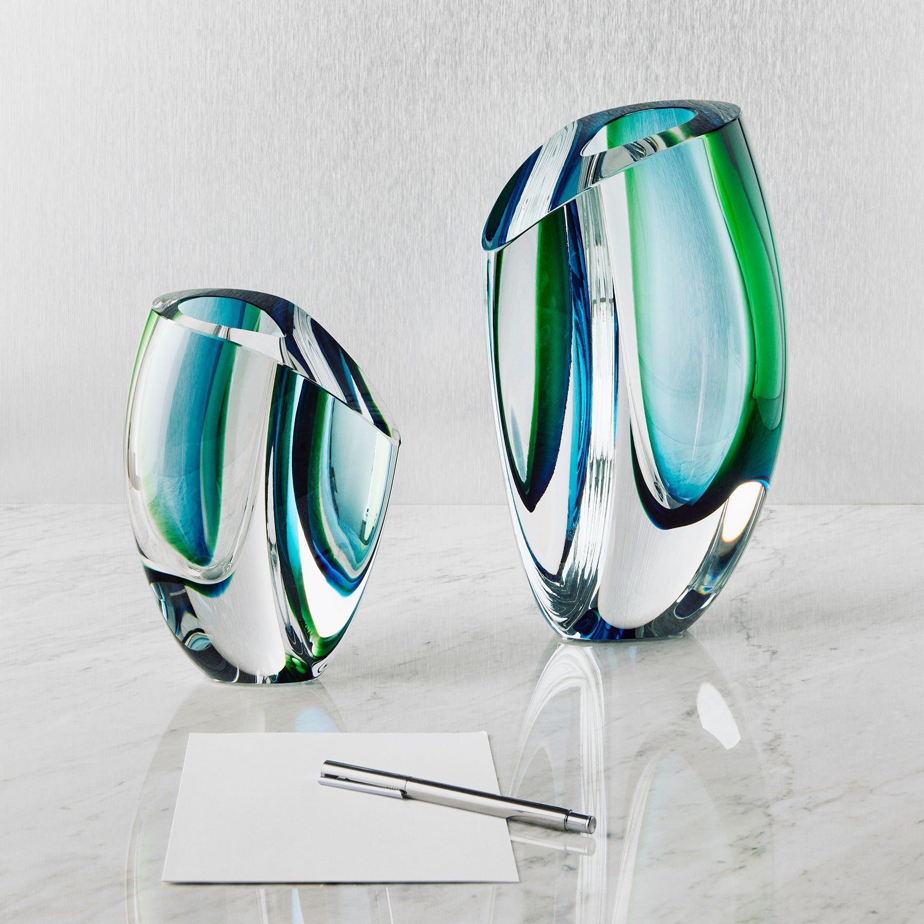 Mirage Blue/Green Vase XL