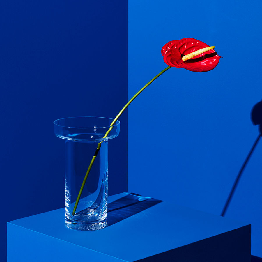 Limelight Vase Clear Tall