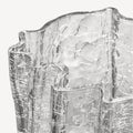 Crackle Vase Clear Tall