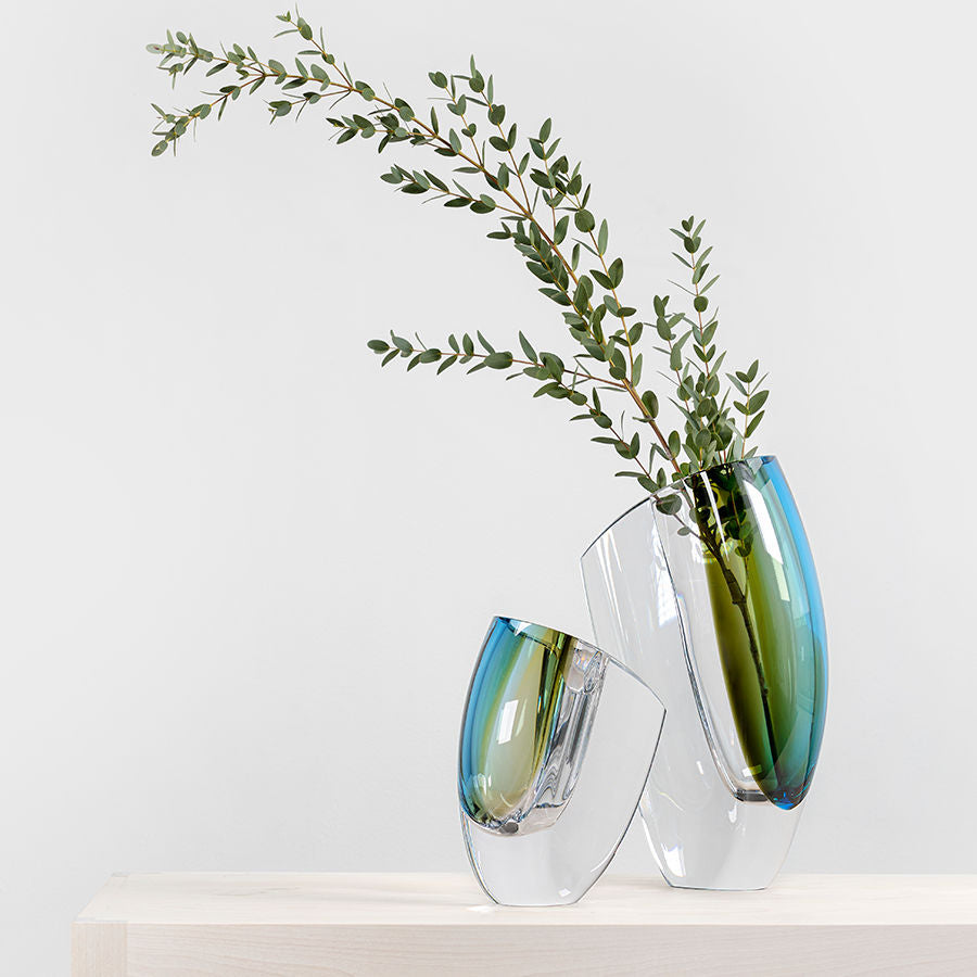 Mirage Forest Green/Blue Vase XL