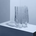 Crackle Vase Clear XL