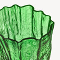 Crackle Vase Green Tall