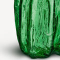 Crackle Vase Green Tall