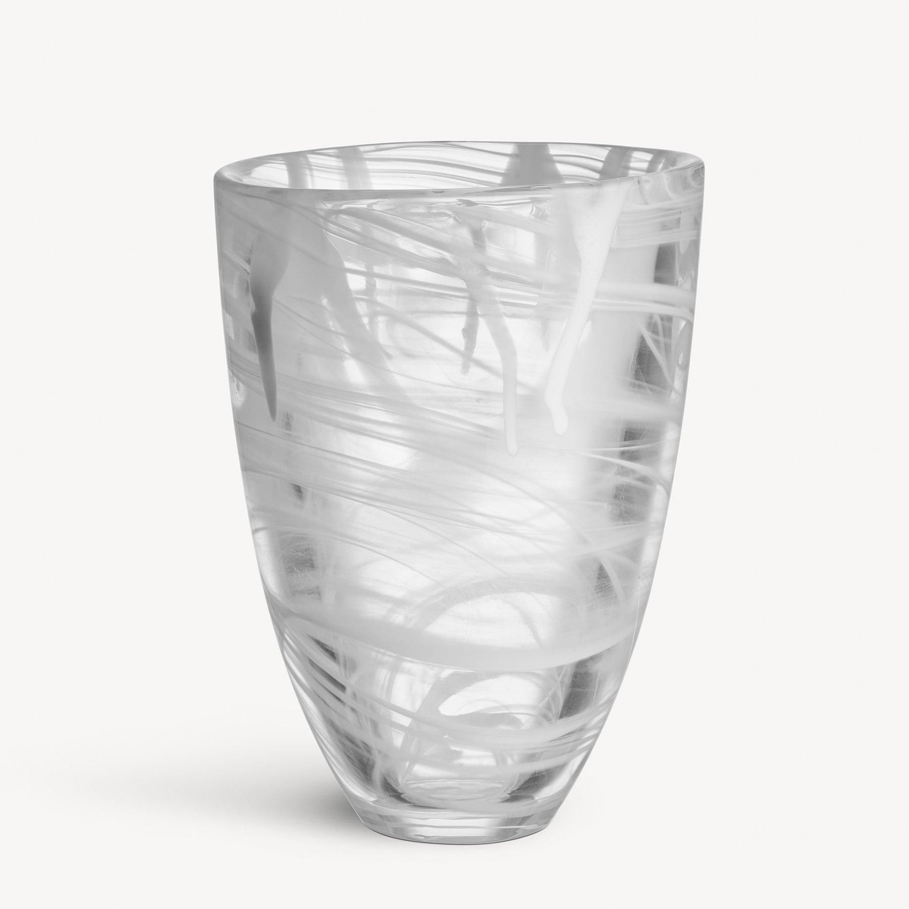 Contrast Vase White/White