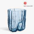 Crackle Vase Circular Tall