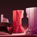 Rocky Baroque Vase Hot Pink