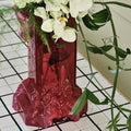 Rocky Baroque Vase Hot Pink