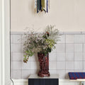 Rocky Baroque Vase Oxblood