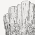 Crackle Vase Clear Small