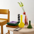 Lab Cylinder Vase Black/White