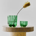 Crackle Vase Green Small