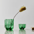 Crackle Vase Green Small