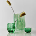 Crackle Vase Green Small