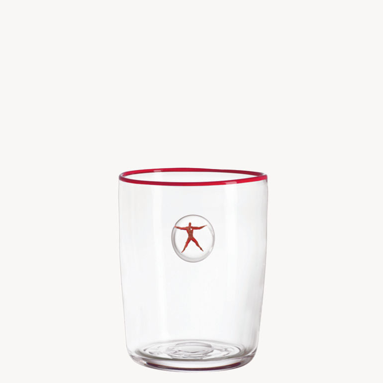 Jupiter Wine Cooler Clear Red