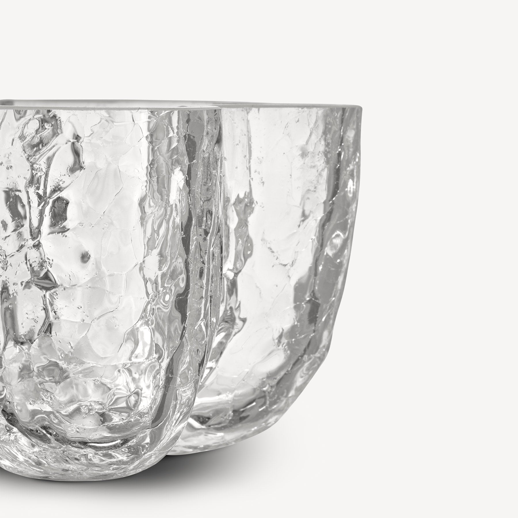 Crackle Bowl Clear