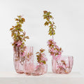 Crackle Vase Pink Tall