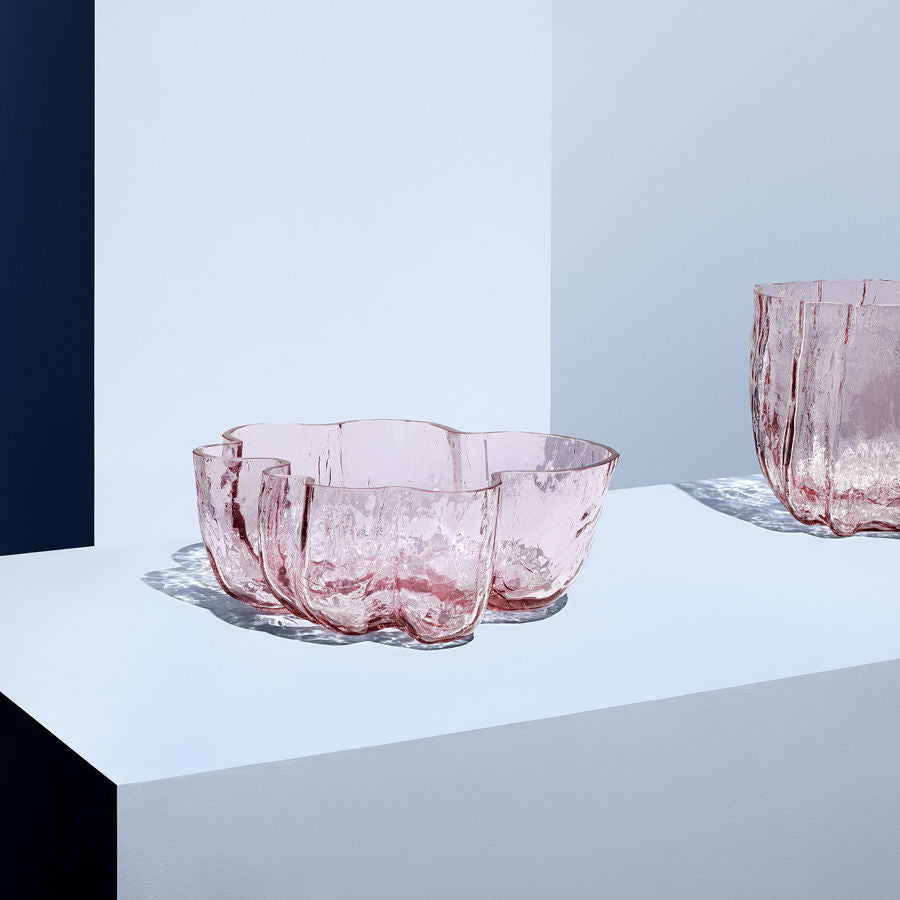 Crackle Bowl Pink